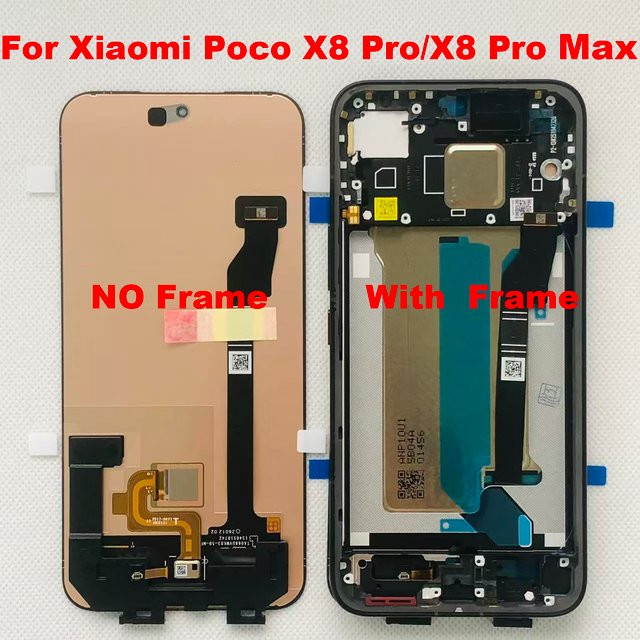 Xiaomi Amoled LCD-Display mit Touchscreen für Poco X8 Pro und Poco X8 Pro Max 6,59 Zoll - Bild 1