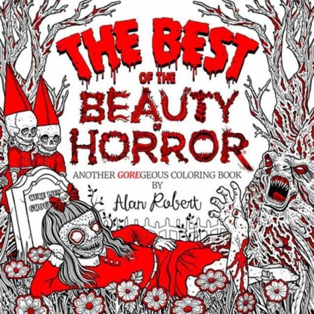 Malbuch The Best of The Beauty of Horror von Alan Robert, Taschenbuch, Multicolor - Bild 1
