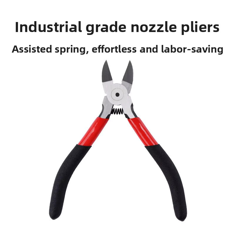 Präzisions-Seitenschneider als scharfe Diagonal-Schneidezange für Metall, Draht, Kabel, Kunststoff und Elektronikreparatur für Profis - Bild 2