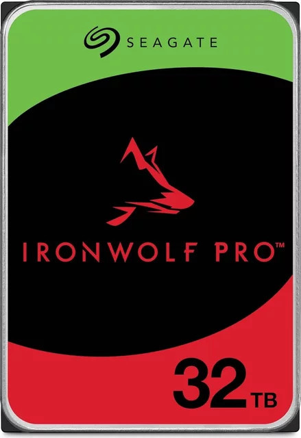 Seagate IronWolf Pro NAS Festplatte 32 TB, 3.5 Zoll, SATA, 7200 U/min - Bild 1