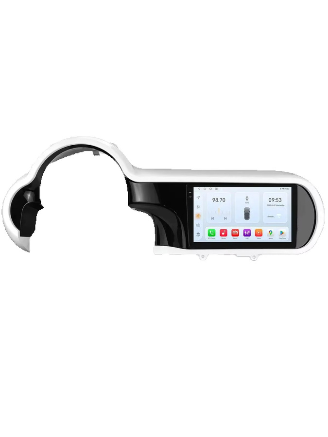 Hizpo 2Din 9 Zoll Android 14 Autoradio für Renault Twingo 3 (2014–2024) mit Snapdragon 6115, GPS, Bluetooth, 4G und 360 Grad Kamera Unterstützung - Bild 3