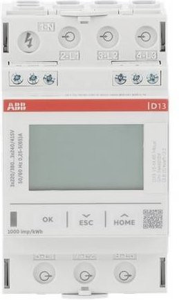 ABB D13 15-M 65 MBUS 2CMA241845R1000 Digitaler Drehstromzähler in Weiß - Bild 1