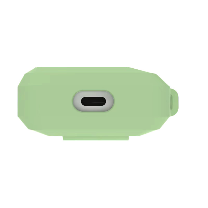 Silikon Schutzhülle für Apple AirPods 4, AirPods 3 und AirPods Pro 2 in Grau - Bild 4