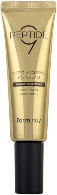 FARM STAY Peptide9 Augencreme, 50 ml, für empfindliche Haut - Bild 1