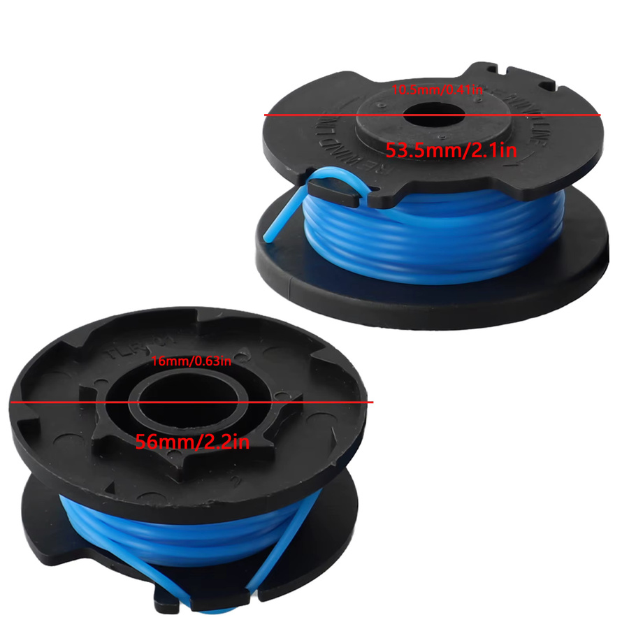3 Stück VIBRATITE Spulen für RAC125, automatisch einstellbare Trimmerrollen für RLT1830H13, RLT1825LI und OLT1831S - Bild 2