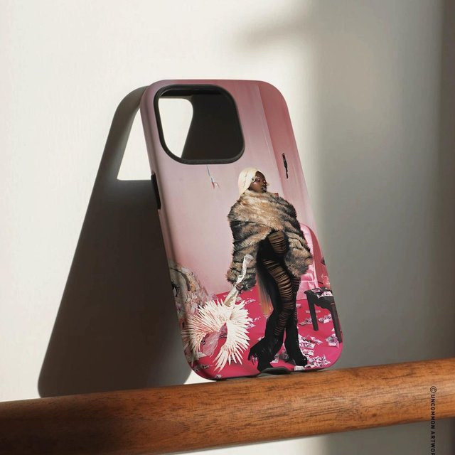MEGA BBL T-Theodora Handyhülle für iPhone 17 16 15 14 13 12 Pro Max Plus, glänzende HD-Doppelschicht-Flüssigkeitshartschale in Weiß - Bild 1