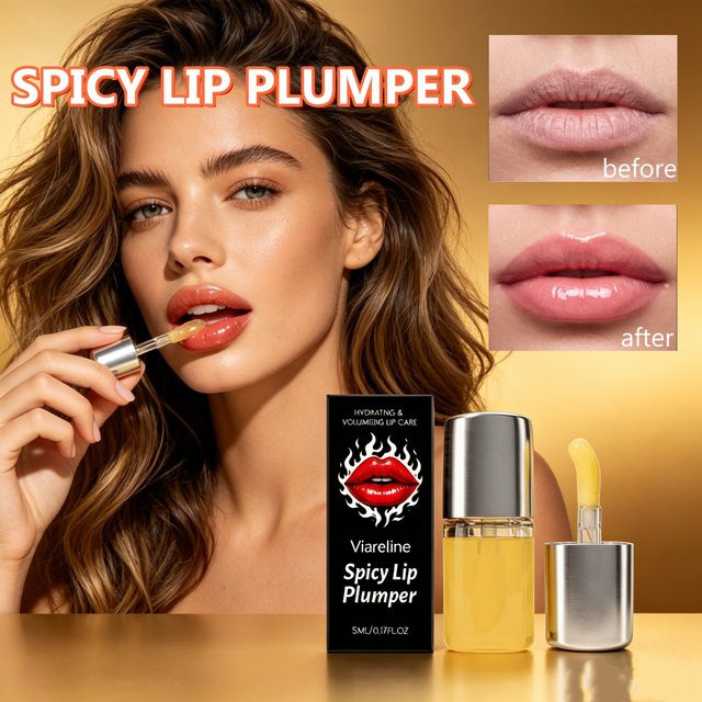 Viareline Glass Shine Lippenöl, Glänzend, für trockene Lippen - Bild 1