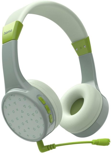 Hama Bluetooth On-Ear Kinderkopfhörer Teens Guard in Grün mit Lautstärkebegrenzung - Bild 1