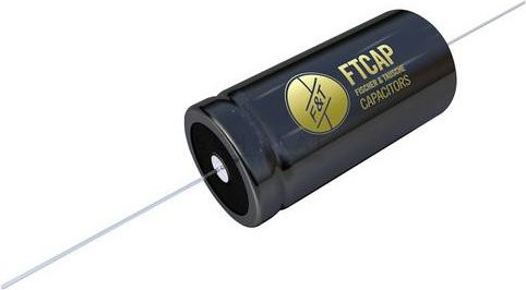 FTCAP Elektrolyt-Kondensator axial bedrahtet 450 V/DC 20% schwarz Durchmesser: 21 mm, Länge: 36 mm - Bild 1