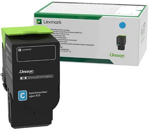 Lexmark Original Cyan Tonerpatrone Ultra High Capacity C242XC0 für Lexmark C2425dw, C2535dw, MC2425adw, MC2535adwe, MC2640adwe - Bild 1