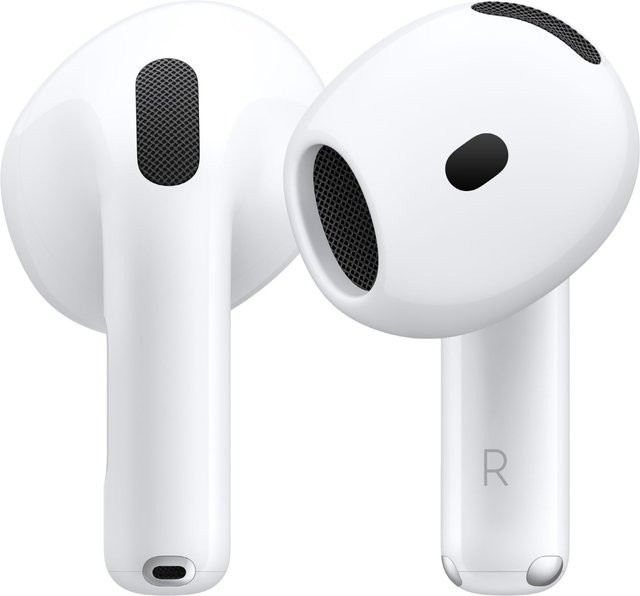 Apple AirPods 4 True Wireless In-Ear Kopfhörer mit Aktiver Geräuschunterdrückung, Weiß - Bild 1