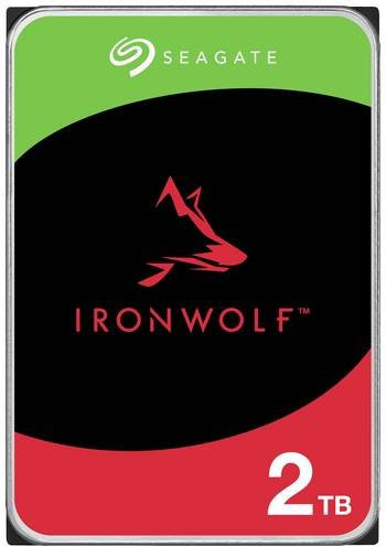 Seagate IronWolf NAS HDD 2 TB, 3.5 Zoll, SATA III, 5400 U/min - Bild 1