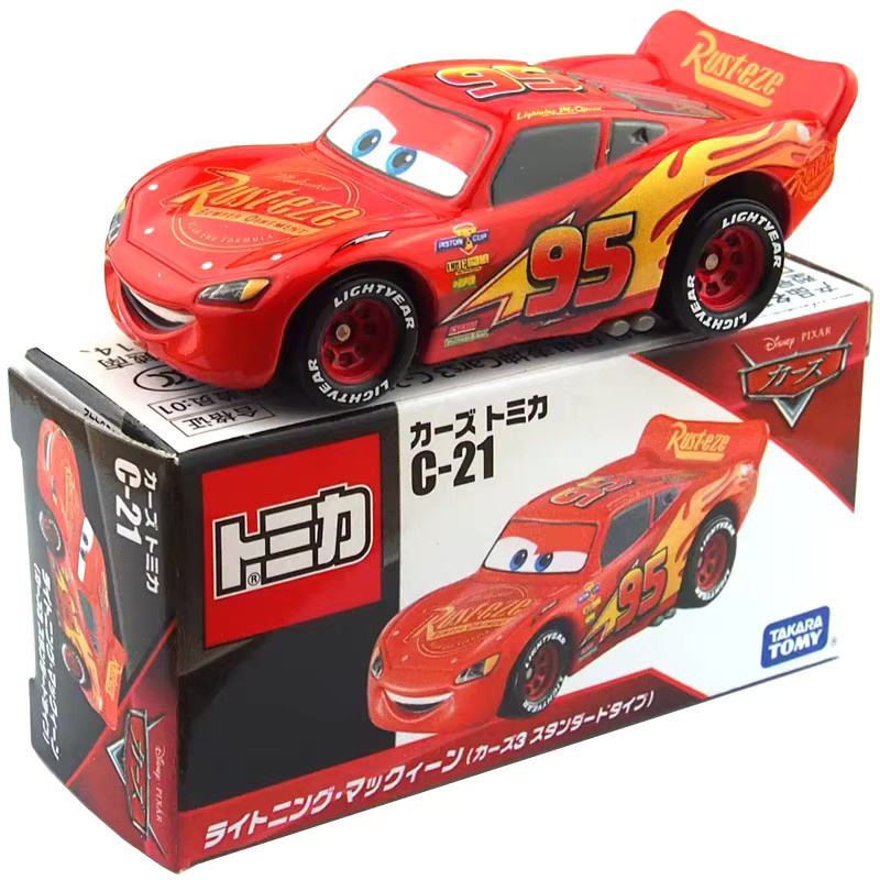TOMICA Disney Lightning Mcqueen, Modell Auto, Metall, Rot - Bild 2