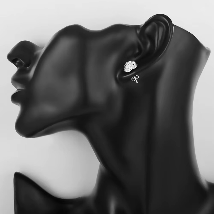Ohrstecker 925 Silber, Blume, Damen - Bild 4