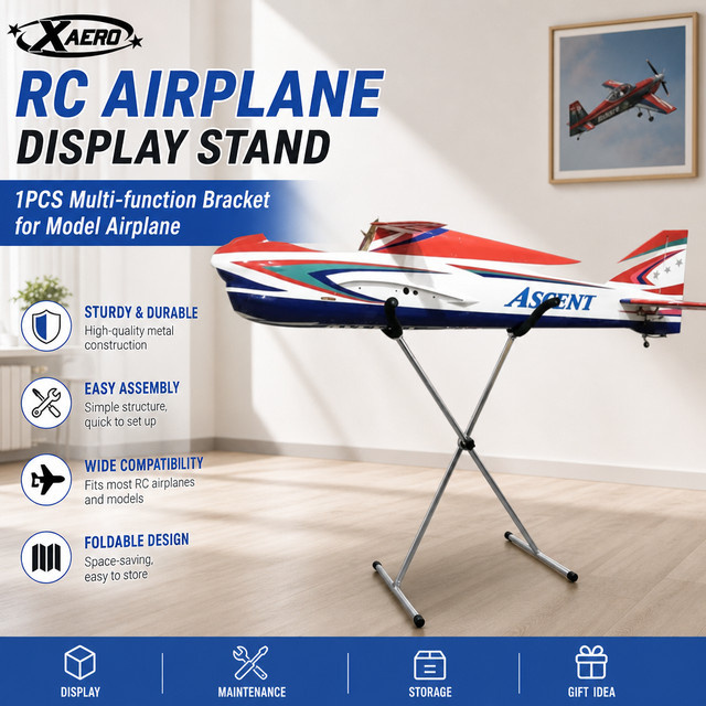 XAERO RC Flugzeug Halterung Ausstellungsständer, 1-teiliges Set - Bild 1
