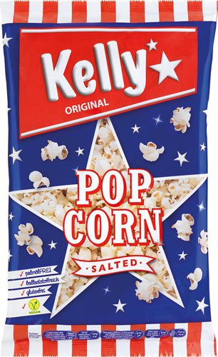 Kelly Popcorn gesalzen 90 g - Bild 1