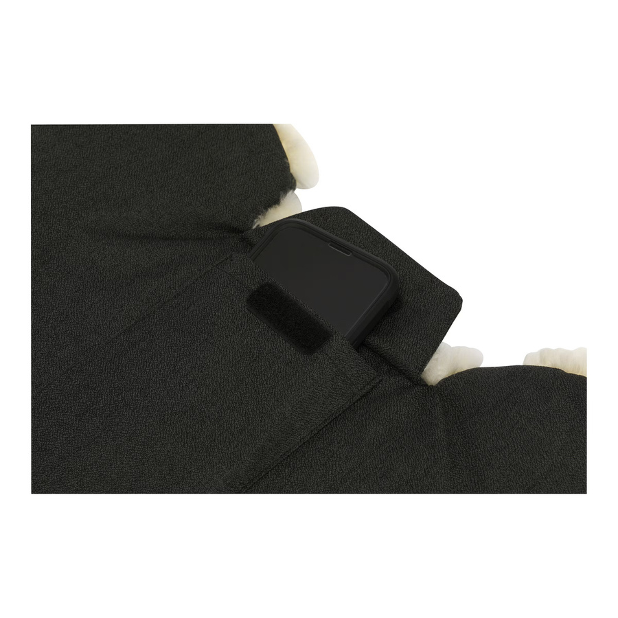 Fillikid Handwärmer Nyby Style in Grau aus Wolle und Textil - Bild 3