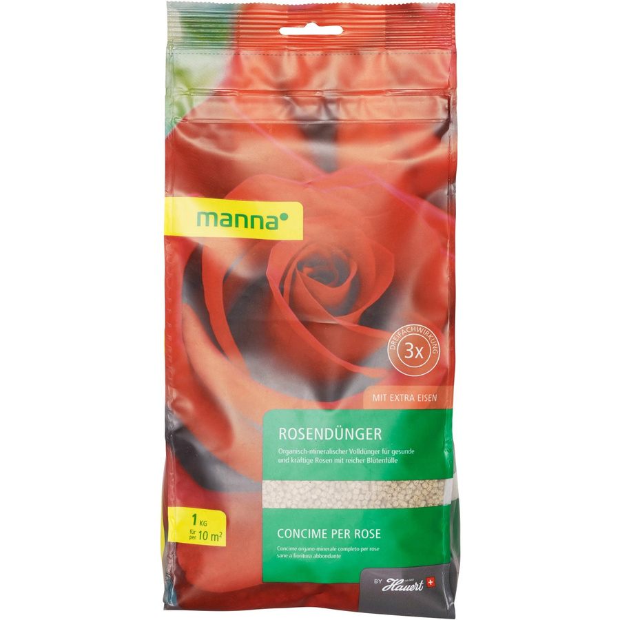 Manna Rosendünger Slow-Release mit Nährstoffverhältnis 8-4-8, 1 kg - Bild 2