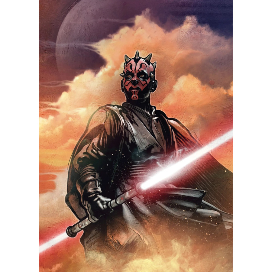 Komar Fototapete Vlies Star Wars Classic Darth Maul Multicolor B: 200 cm, H: 280 cm - Bild 2