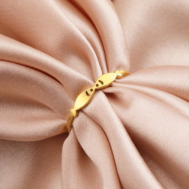 Cazador Ringe, Edelstahl, Gold, Damen - Bild 1