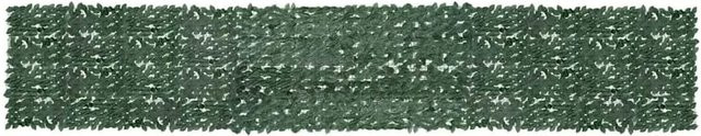 vidaXL Balkon-Sichtschutz künstliche Hecke in Dunkelgrün, B: 600 cm, H: 100 cm - Bild 1