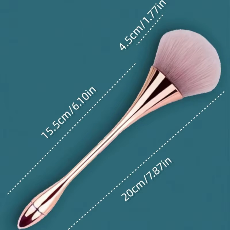 Puderquaste Make-up Pinsel, weiches Haar - Bild 3