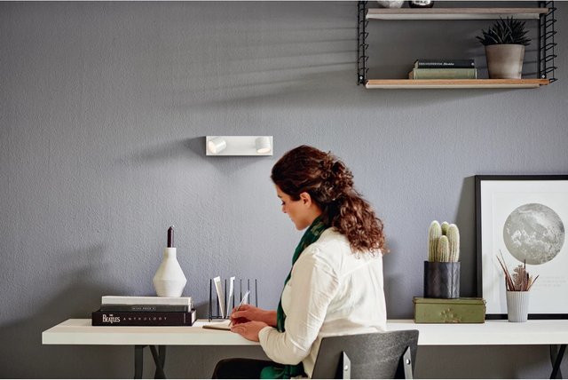 Philips myLiving LED-Spot 2er Set in Weiß aus Aluminium, dimmbar, Warmweiß - Bild 1