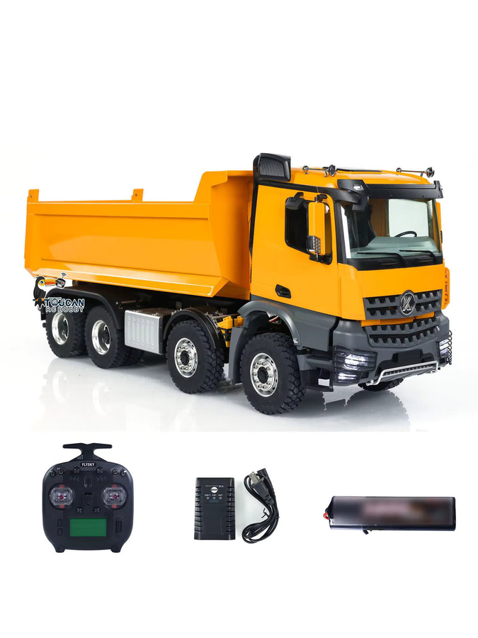 Kabolite K3366 8X8 Hydraulischer RC Muldenkipper LKW, 1:14, mit Sound - Bild 4