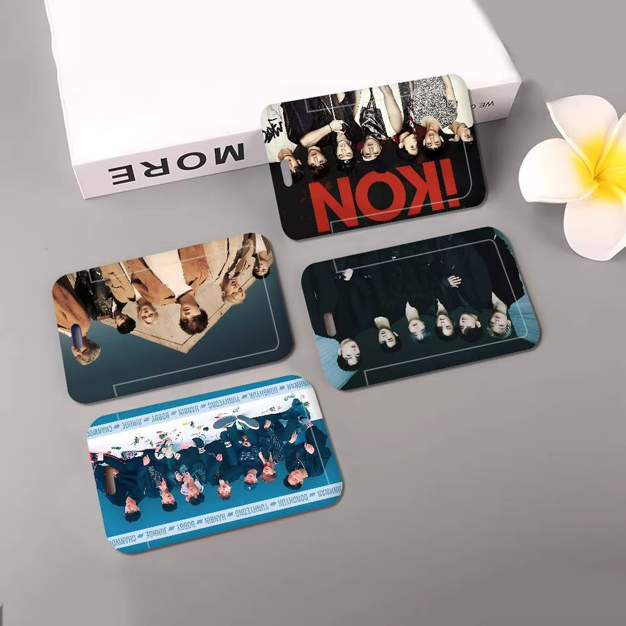 I-Ikon Kpop Kartenhalter aus Kunststoff für Firmenausweise und Arbeitskarten, Mehrfarbig - Bild 4