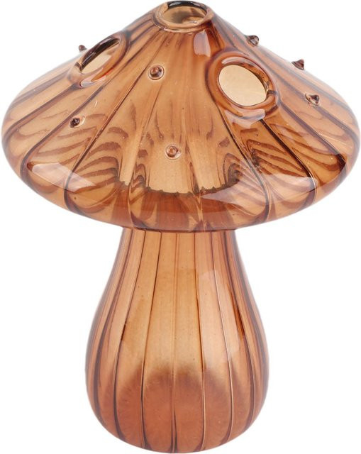Dekorative Glasvase in Pilzform, transparente hydroponische Blumenvase für dein Zuhause - Bild 1