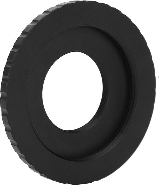 Shoemst M42CFX Adapterring für M42 C-Mount Objektive auf FX-Mount Kameragehäuse, Schwarz - Bild 1