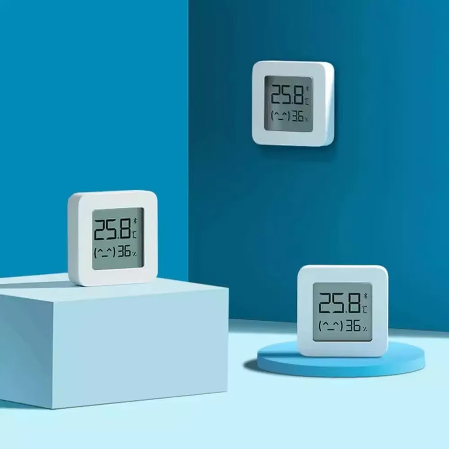 Mijia Bluetooth Temperatur- und Feuchtigkeitssensor mit Smart LCD-Bildschirm und App-Anbindung, Weiß - Bild 2