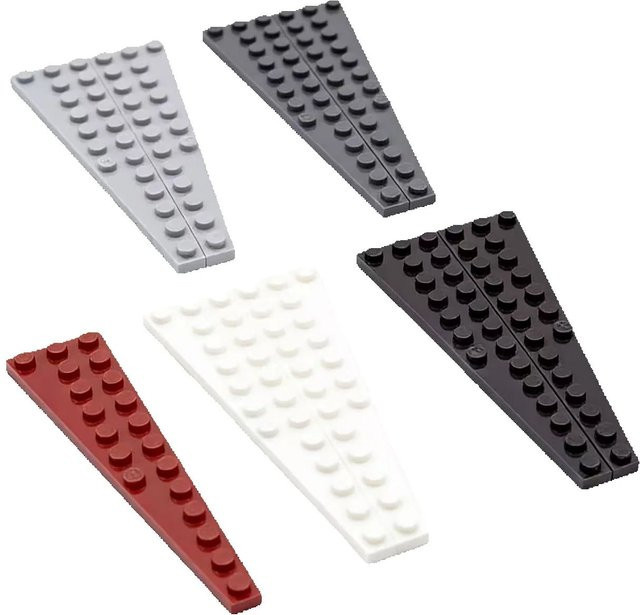 JIAJIALE Keilplatte 12 X 3 Links Rechts, 10-teiliges Set, Bunt / Mehrfarbig - Bild 1
