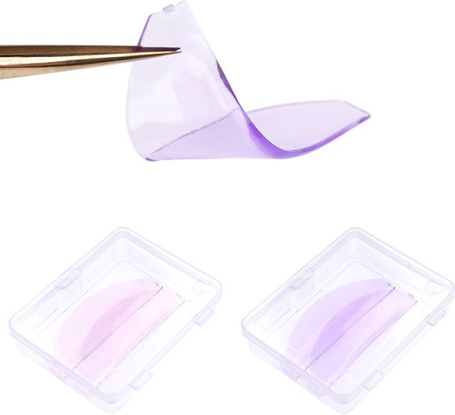 FUNMIX Silikon Lash Dauerwelle Pads, Selbstklebend, 3D Wimpern Curler Zubehör - Bild 1