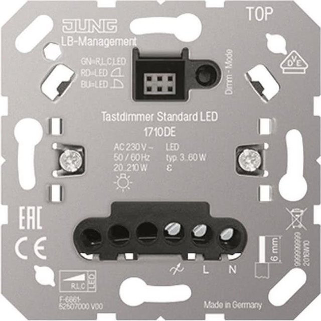 Jung LED-Tastdimmer Standard 1710 DE - Bild 1
