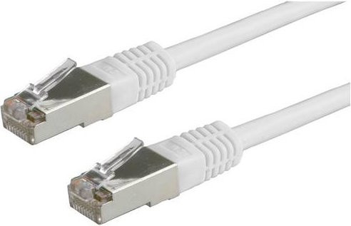 Roline RJ45 Patchkabel CAT 5e S/FTP Ethernet LAN in Grau, Länge: 2,00 m - Bild 1
