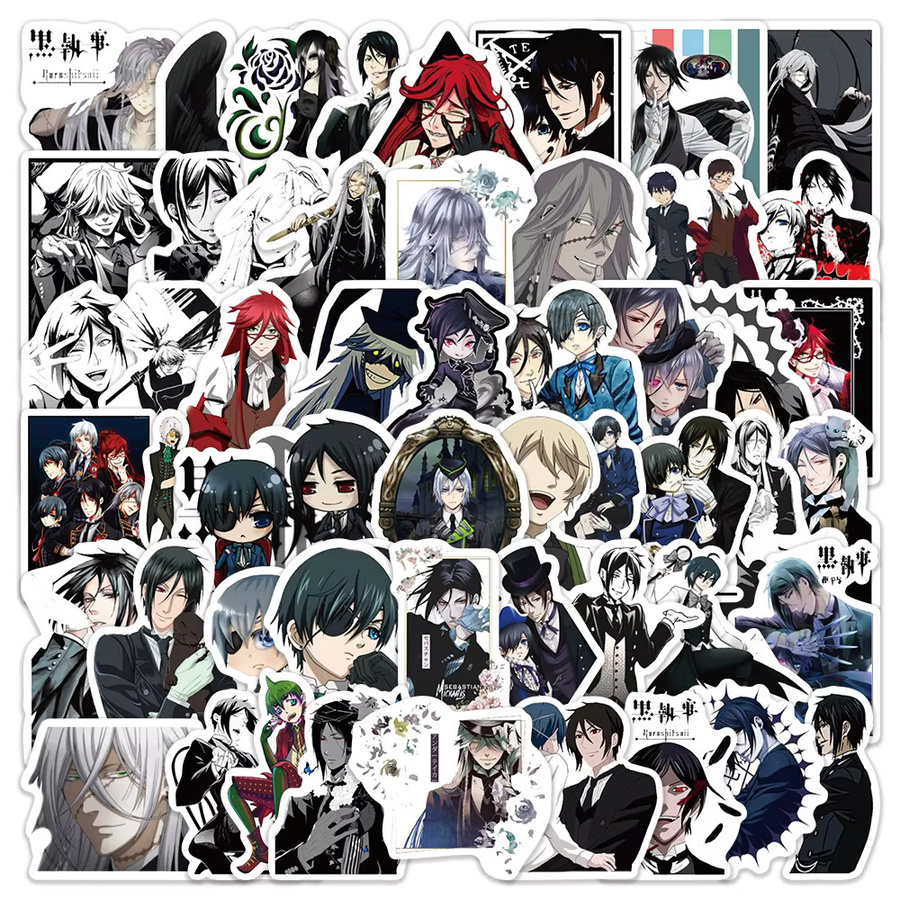 Bandai Anime-Cartoon-Aufkleber, 50-teiliges Set, Bunt / Mehrfarbig - Bild 2