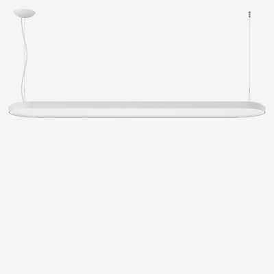 Belux Kido LED Pendelleuchte in Weiß mit Tageslichtsensor