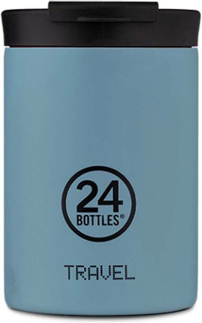 24Bottles Travel Tumbler Earth in Powder Blue mit 350 ml Volumen aus Edelstahl - Bild 1