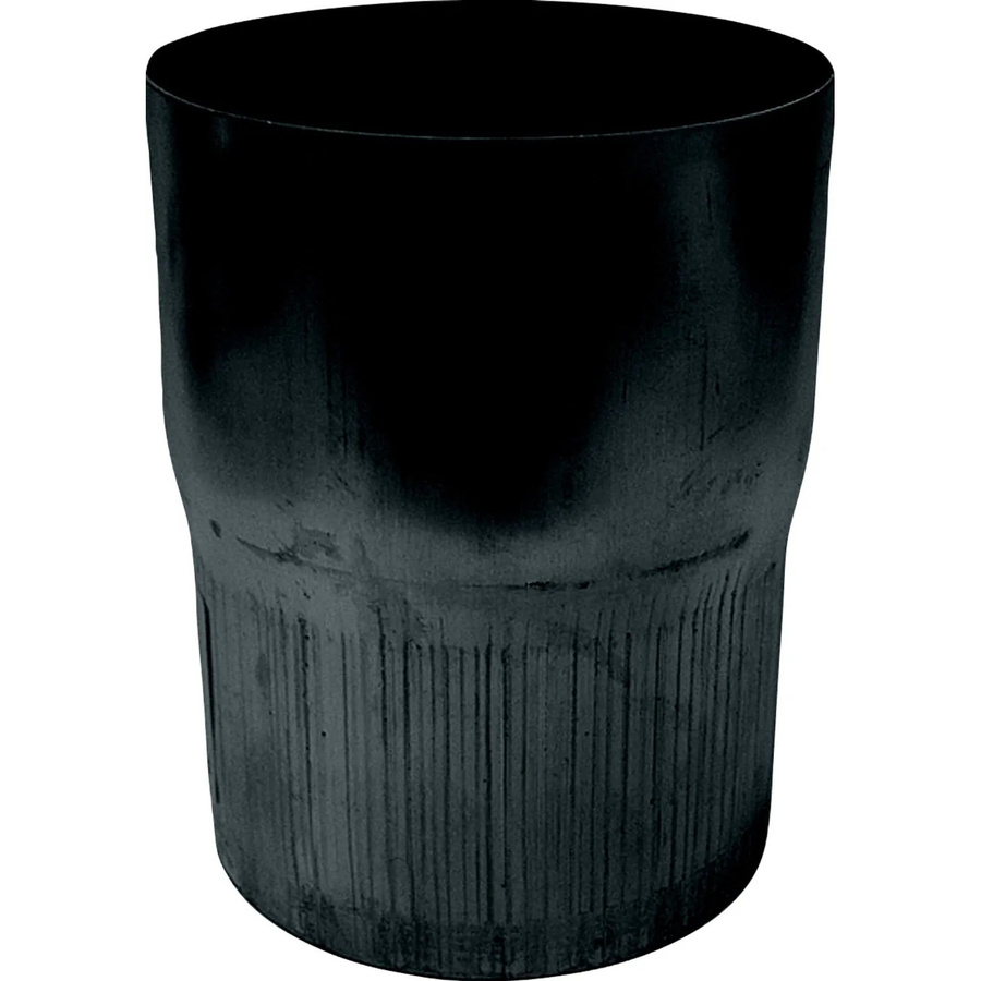 Sarei Fallrohrverbinder für Dachentwässerung aus Aluminium in Anthrazit und Grau, NW 80, Länge: 8 cm - Bild 3