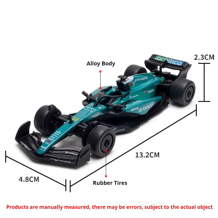 RMZ city F1 Valkyrie Sportwagen, Miniatur-Spielzeugmodell, 1:43, Metall, Grün - Bild 2