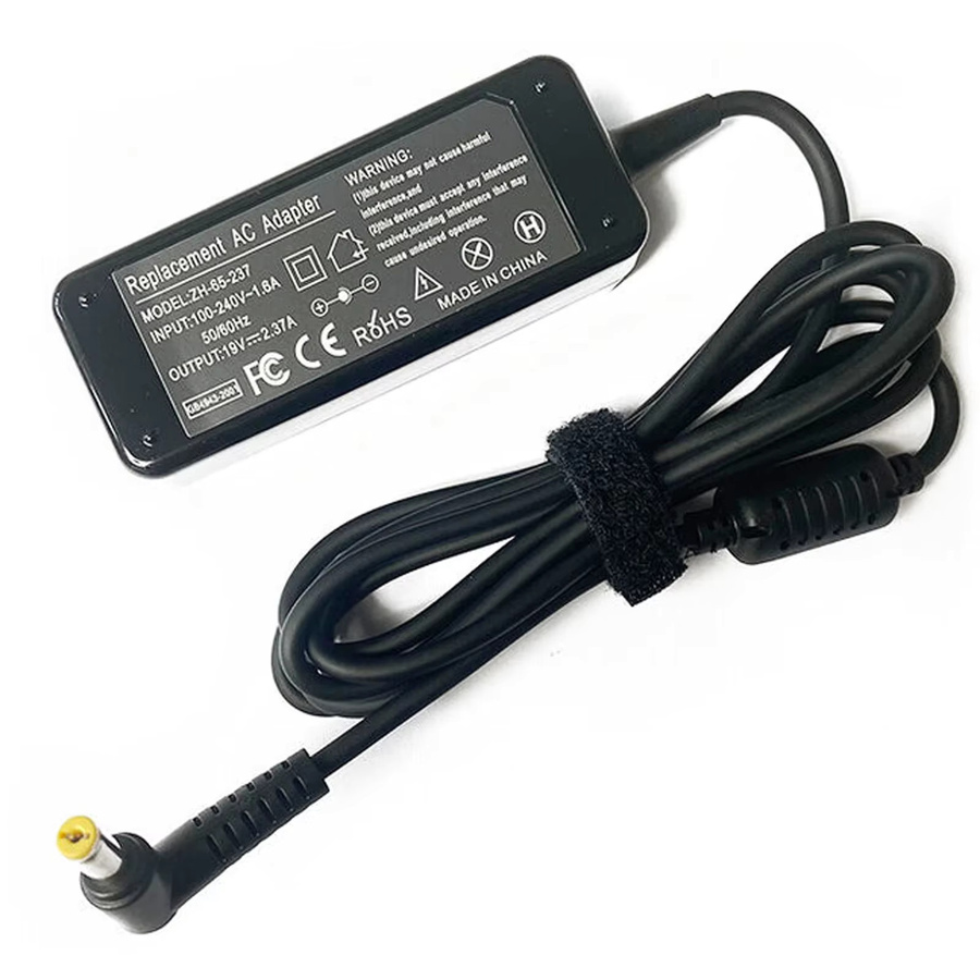 Acer Laptop AC Adapter Ladegerät in Schwarz, 19 V 2,37 A für Acer Aspire 3 A314-21 A315-42 A315-51 A315-31 A315-21G A315-21 A315-33 A315-41 A315-54 - Bild 4