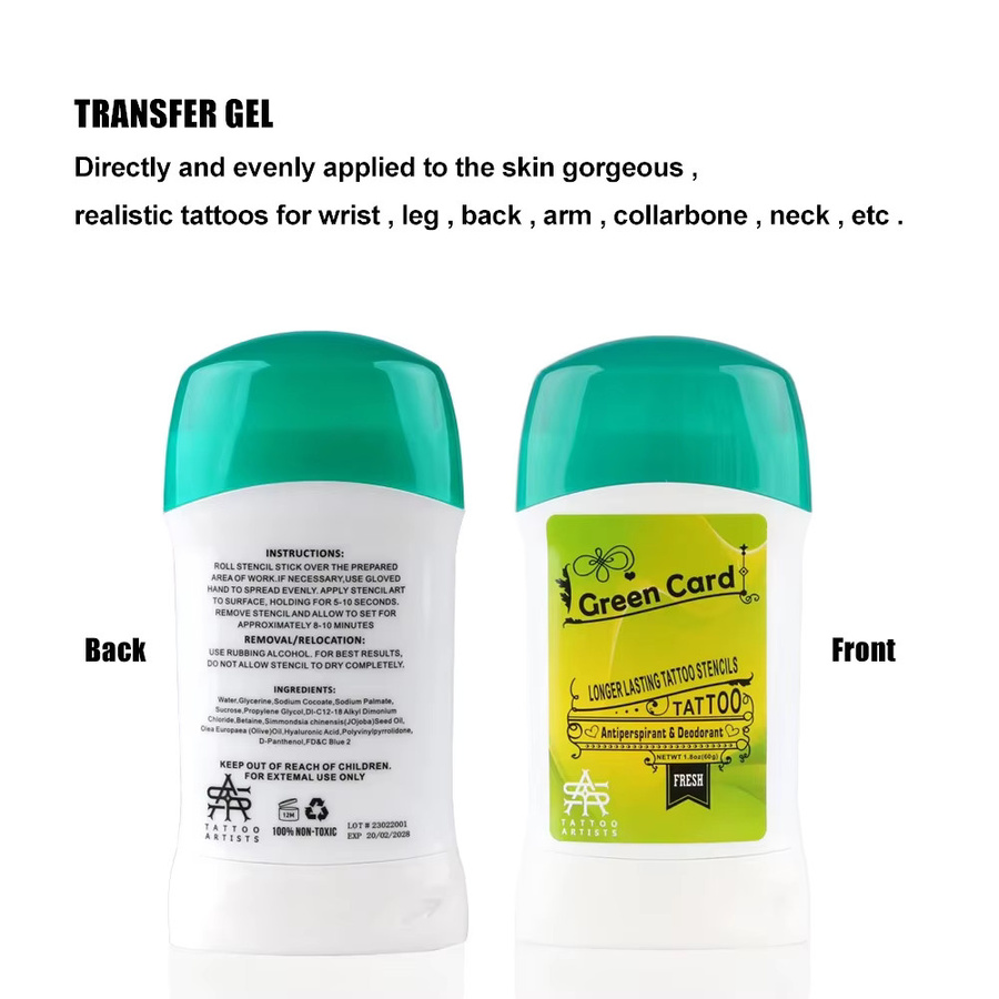 JUN.M Tattoo-Transfer-Creme-Gel, Unisex, Körper - Bild 6