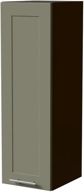 Feldmann-Wohnen Hängeschrank Oslo W4/30 in Lava und Reed Green Matt, B/T/H: 30 x 32,5 x 96 cm - Bild 1