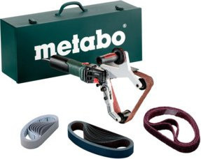 Metabo Rohrbandschleifer RBE 15-180 Set mit 1550W und Stahlblech-Tragkasten - Bild 2