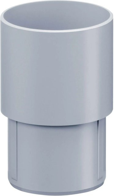 Inefa Fallrohrverbinder aus PVC DN 85 in Grau - Bild 1