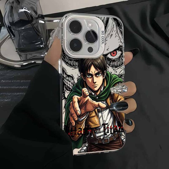Bunte Attack on Titan Handyhülle für Xiaomi Redmi K80 K70 K60 K50 K40 15 13C 14C 12C 12 10 9 A C T Schutzhülle - Bild 1