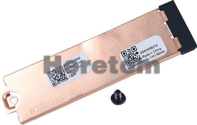 Lenovo M.2 NVMe SSD Kühlkörper Halterung für ThinkPad T14 T16 T14s P14s Gen 4 P15v P16s T15p X13 Gen 1 Gen 3 B40Z68852 - Bild 1
