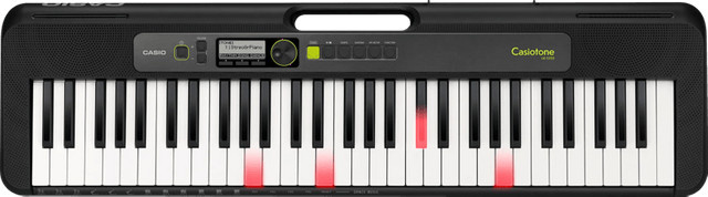Casio Casiotone LK-S250 Digitalpiano in Schwarz - Bild 1