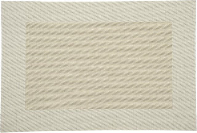 Kesper Platzmatte beige aus Kunststoff, rutschfest, B/L: 29 x 43 cm - Bild 1